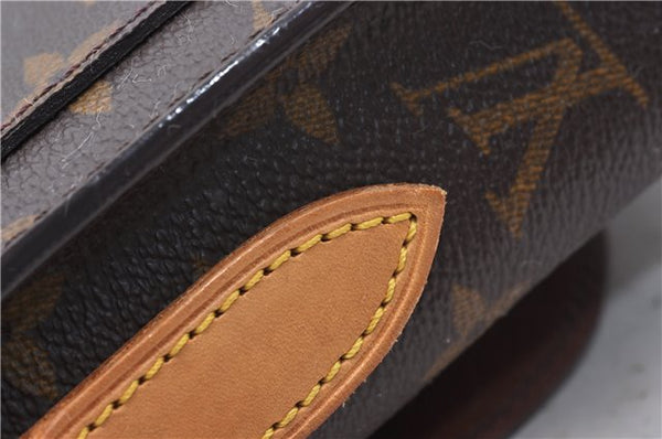 Auth Louis Vuitton Monogram Saint Cloud GM Shoulder Cross Bag M51242 LV 5527D