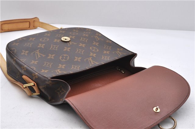 Auth Louis Vuitton Monogram Saint Cloud GM Shoulder Cross Bag M51242 LV 5527D