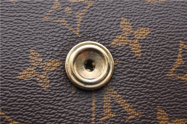 Auth Louis Vuitton Monogram Saint Cloud GM Shoulder Cross Bag M51242 LV 5527D