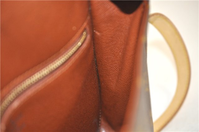 Auth Louis Vuitton Monogram Saint Cloud GM Shoulder Cross Bag M51242 LV 5527D