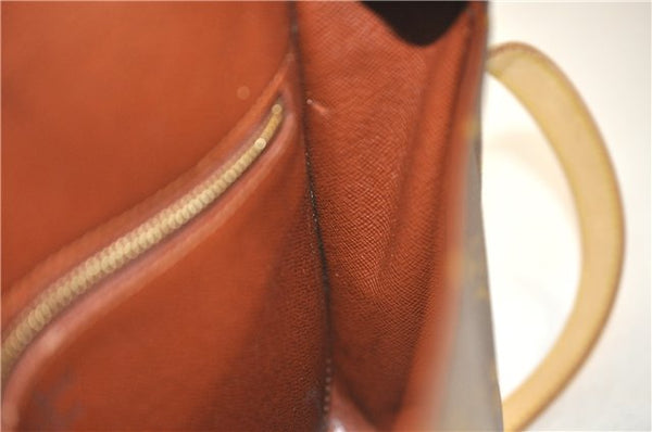 Auth Louis Vuitton Monogram Saint Cloud GM Shoulder Cross Bag M51242 LV 5527D