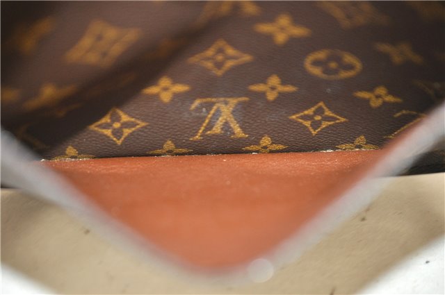 Auth Louis Vuitton Monogram Saint Cloud GM Shoulder Cross Bag M51242 LV 5527D