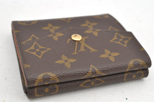 Authentic Louis Vuitton Monogram Porte Monnaie Billets Wallet M61660 LV 5527I