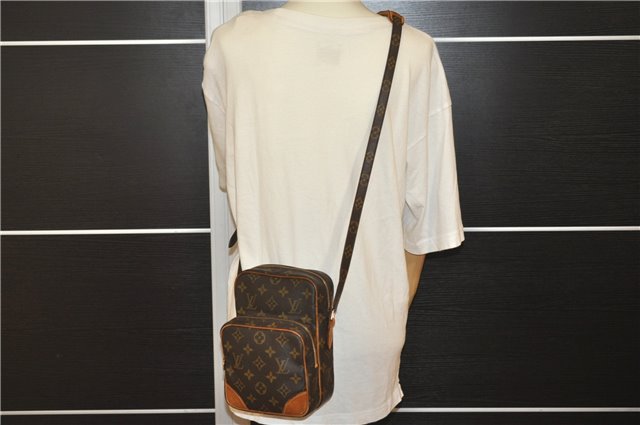 Authentic Louis Vuitton Monogram Amazone Shoulder Cross Body Bag M45236 LV 5528F