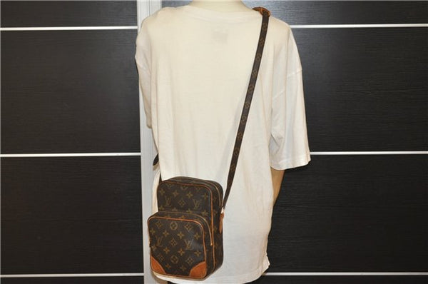 Authentic Louis Vuitton Monogram Amazone Shoulder Cross Body Bag M45236 LV 5528F