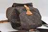 Authentic Louis Vuitton Monogram Montsouris GM Backpack M51135 LV 5531I