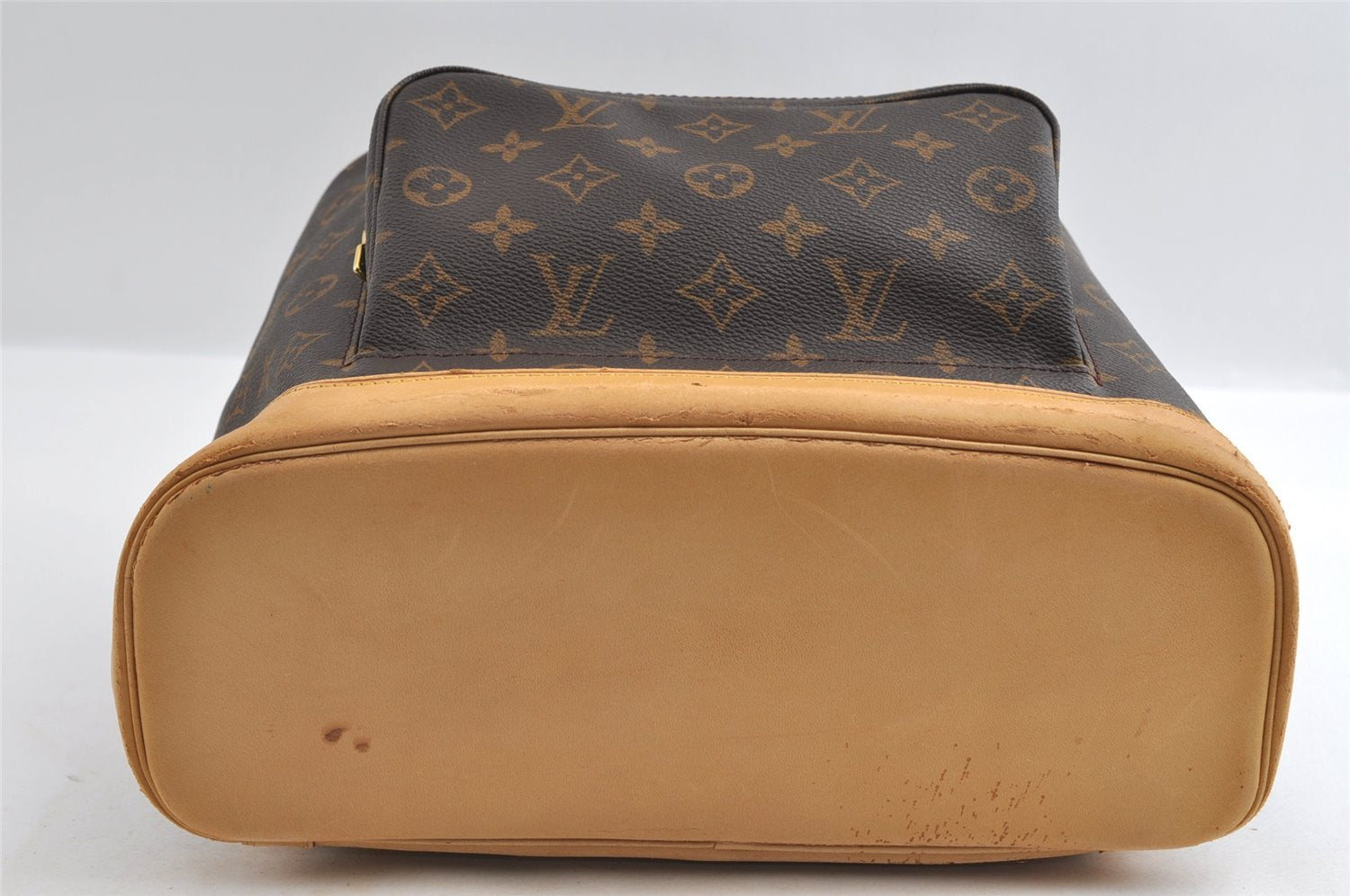 Authentic Louis Vuitton Monogram Montsouris GM Backpack M51135 LV 5531I