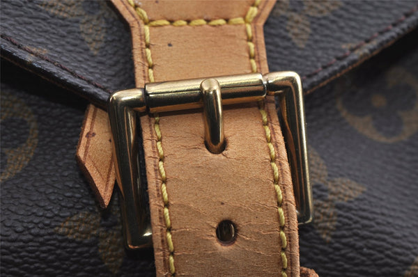 Authentic Louis Vuitton Monogram Montsouris GM Backpack M51135 LV 5531I