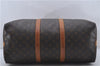 Auth Louis Vuitton Monogram Keepall Bandouliere 50 Boston Bag M41416 LV 5532C