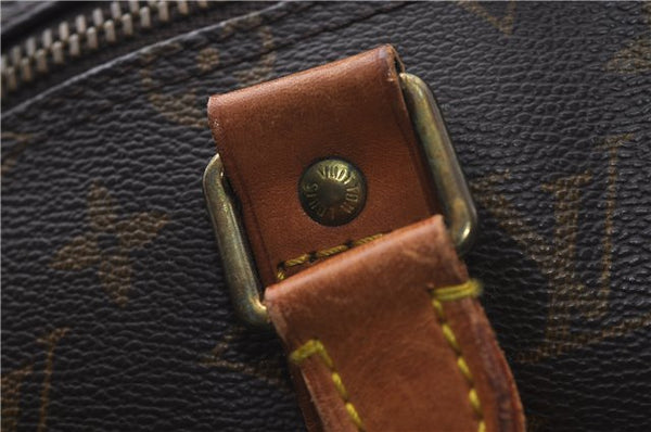 Auth Louis Vuitton Monogram Keepall Bandouliere 50 Boston Bag M41416 LV 5532C