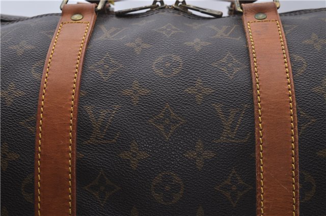 Auth Louis Vuitton Monogram Keepall Bandouliere 50 Boston Bag M41416 LV 5532C