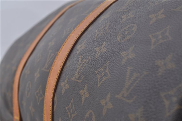 Auth Louis Vuitton Monogram Keepall Bandouliere 50 Boston Bag M41416 LV 5532C
