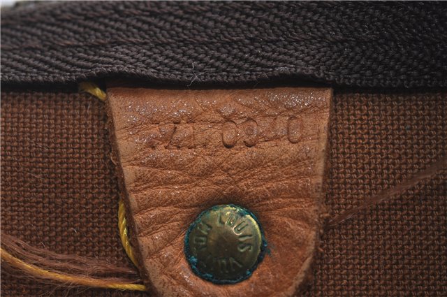 Auth Louis Vuitton Monogram Keepall Bandouliere 50 Boston Bag M41416 LV 5532C