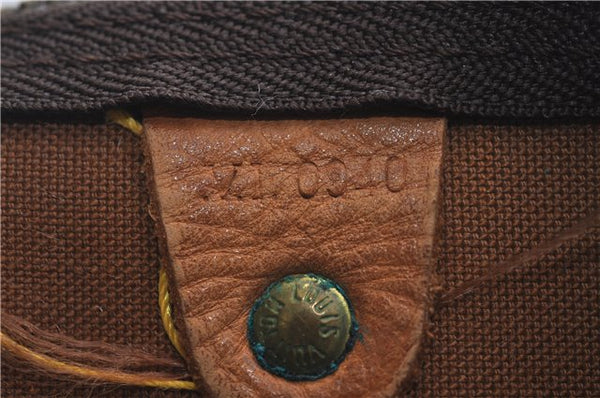 Auth Louis Vuitton Monogram Keepall Bandouliere 50 Boston Bag M41416 LV 5532C
