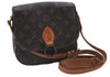 Auth Louis Vuitton Monogram Saint Cloud MM Shoulder Cross Bag M51243 LV 5533D