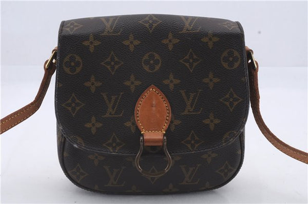 Auth Louis Vuitton Monogram Saint Cloud MM Shoulder Cross Bag M51243 LV 5533D