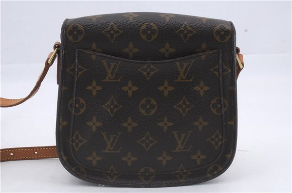 Auth Louis Vuitton Monogram Saint Cloud MM Shoulder Cross Bag M51243 LV 5533D