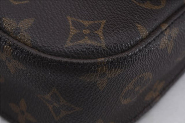 Auth Louis Vuitton Monogram Saint Cloud MM Shoulder Cross Bag M51243 LV 5533D