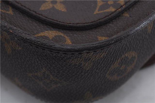 Auth Louis Vuitton Monogram Saint Cloud MM Shoulder Cross Bag M51243 LV 5533D