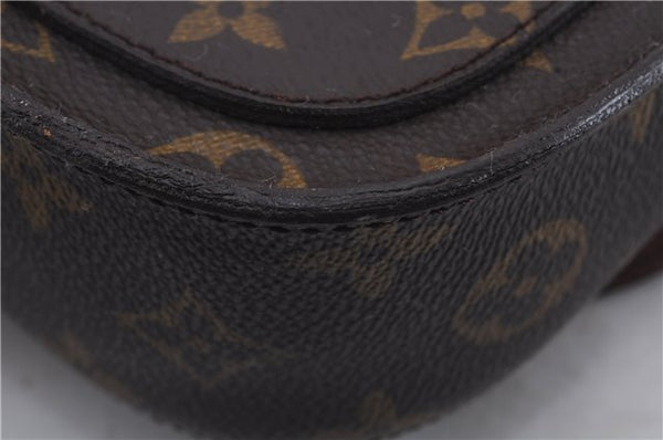 Auth Louis Vuitton Monogram Saint Cloud MM Shoulder Cross Bag M51243 LV 5533D