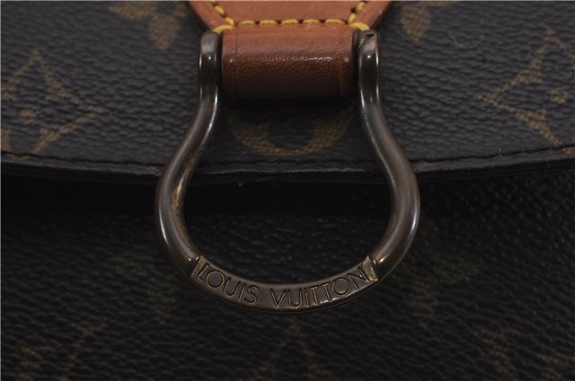 Auth Louis Vuitton Monogram Saint Cloud MM Shoulder Cross Bag M51243 LV 5533D