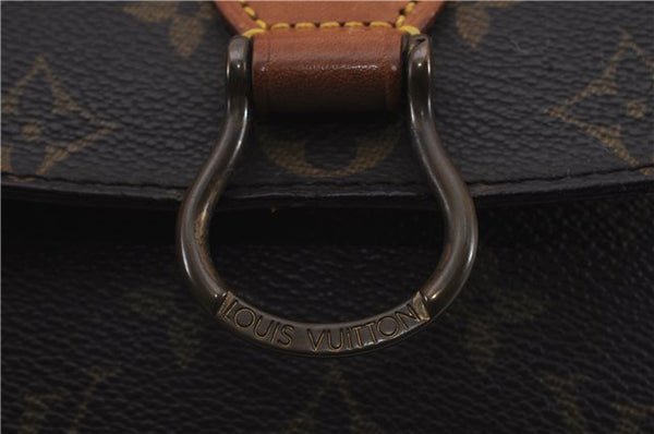 Auth Louis Vuitton Monogram Saint Cloud MM Shoulder Cross Bag M51243 LV 5533D
