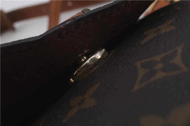 Auth Louis Vuitton Monogram Saint Cloud MM Shoulder Cross Bag M51243 LV 5533D