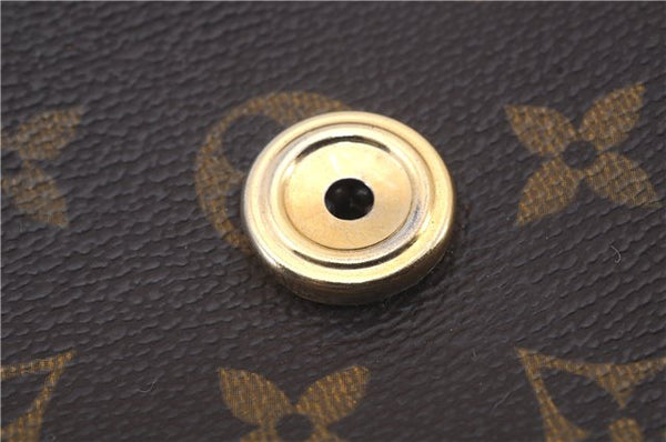 Auth Louis Vuitton Monogram Saint Cloud MM Shoulder Cross Bag M51243 LV 5533D