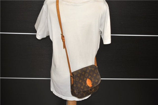 Auth Louis Vuitton Monogram Saint Cloud MM Shoulder Cross Bag M51243 LV 5533D