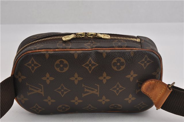 Authentic Louis Vuitton Monogram Pochette Gange Waist Body Bag M51870 LV 5533F