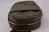 Authentic Louis Vuitton Monogram Pochette Gange Waist Body Bag M51870 LV 5533F