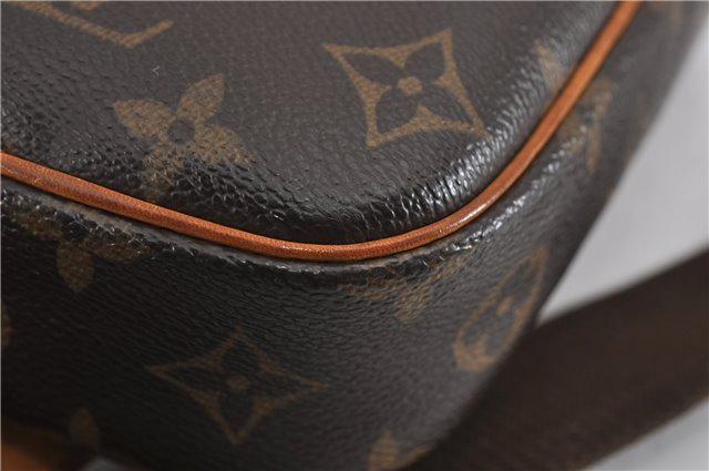 Authentic Louis Vuitton Monogram Pochette Gange Waist Body Bag M51870 LV 5533F