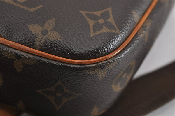 Authentic Louis Vuitton Monogram Pochette Gange Waist Body Bag M51870 LV 5533F