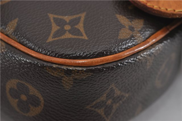 Authentic Louis Vuitton Monogram Pochette Gange Waist Body Bag M51870 LV 5533F