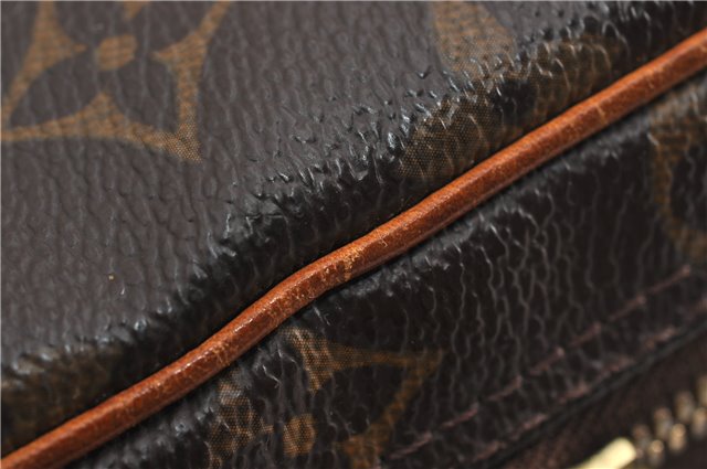 Authentic Louis Vuitton Monogram Pochette Gange Waist Body Bag M51870 LV 5533F
