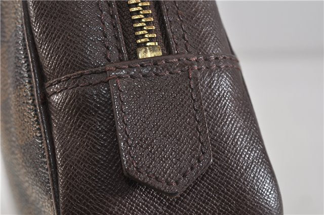 Authentic LOUIS VUITTON Damier Trousse Toilette Clutch Hand Bag N47623 LV 5534C