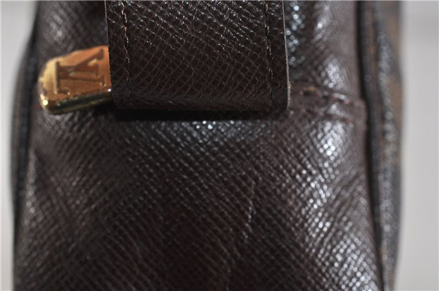 Authentic LOUIS VUITTON Damier Trousse Toilette Clutch Hand Bag N47623 LV 5534C