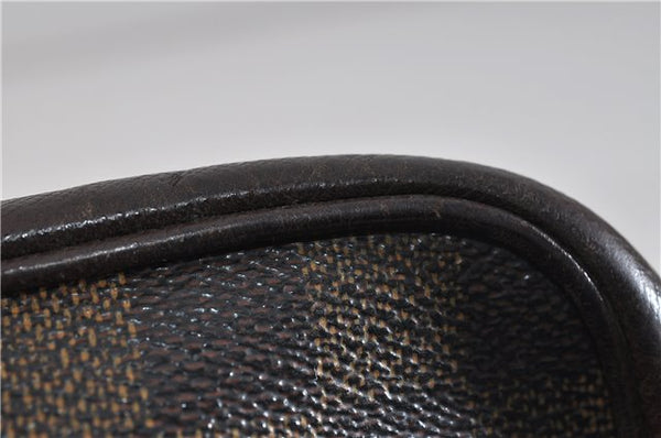 Authentic LOUIS VUITTON Damier Trousse Toilette Clutch Hand Bag N47623 LV 5534C