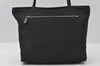 Authentic FENDI Zucca Vintage Tote Shoulder Bag Nylon Leather Black 5534I