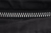 Authentic FENDI Zucca Vintage Tote Shoulder Bag Nylon Leather Black 5534I