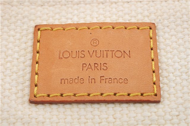 Auth Louis Vuitton Antigua Buzas PM Shoulder Cross Bag Ivory M40042 LV 5536D