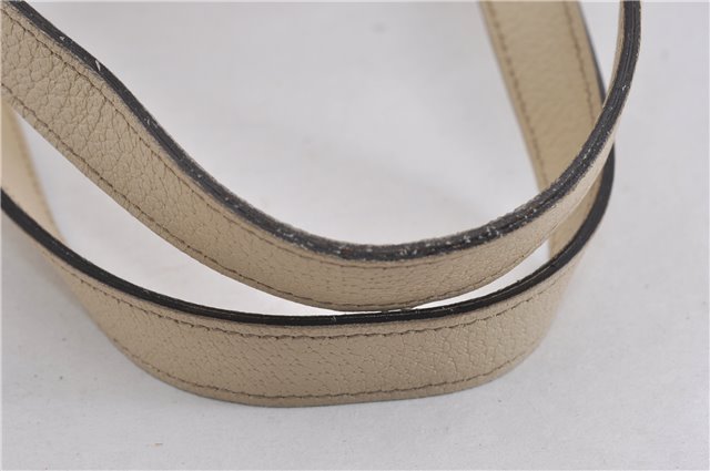 Authentic GUCCI Abbey Shoulder Tote Bag GG Canvas Leather 141470 Brown 5536F