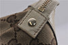 Authentic GUCCI Abbey Shoulder Tote Bag GG Canvas Leather 141470 Brown 5536F