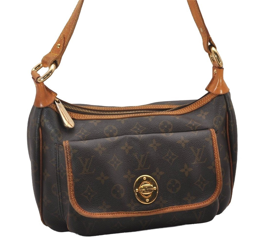 Authentic Louis Vuitton Monogram Tikal GM Shoulder Bag M40077 LV 5538I