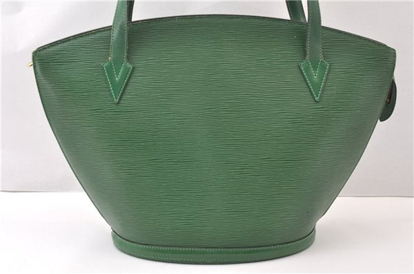 Auth Louis Vuitton Epi Saint Jacques Shopping Shoulder Bag Green M52264 LV 5539F
