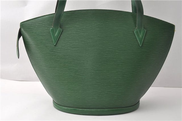 Auth Louis Vuitton Epi Saint Jacques Shopping Shoulder Bag Green M52264 LV 5539F