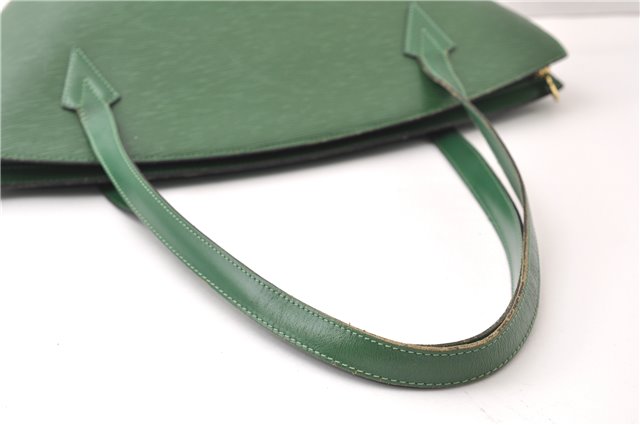 Auth Louis Vuitton Epi Saint Jacques Shopping Shoulder Bag Green M52264 LV 5539F