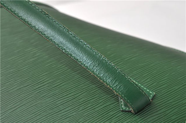 Auth Louis Vuitton Epi Saint Jacques Shopping Shoulder Bag Green M52264 LV 5539F