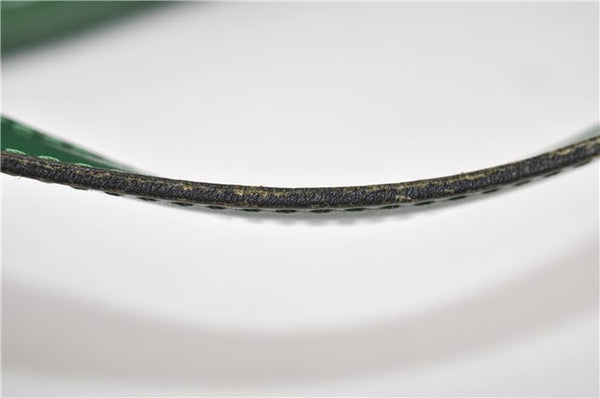 Auth Louis Vuitton Epi Saint Jacques Shopping Shoulder Bag Green M52264 LV 5539F