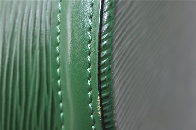 Auth Louis Vuitton Epi Saint Jacques Shopping Shoulder Bag Green M52264 LV 5539F